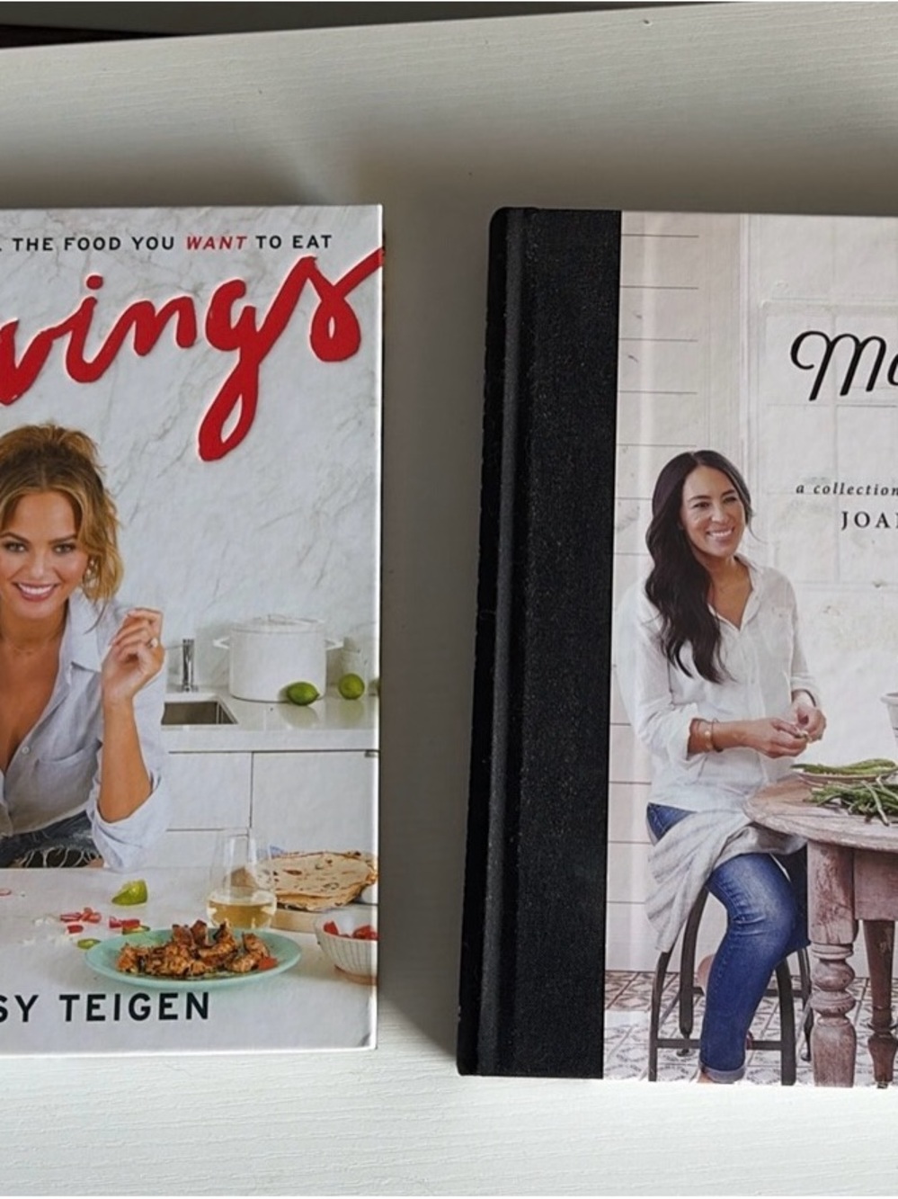 Two Cookbook Set - White and Black Covers